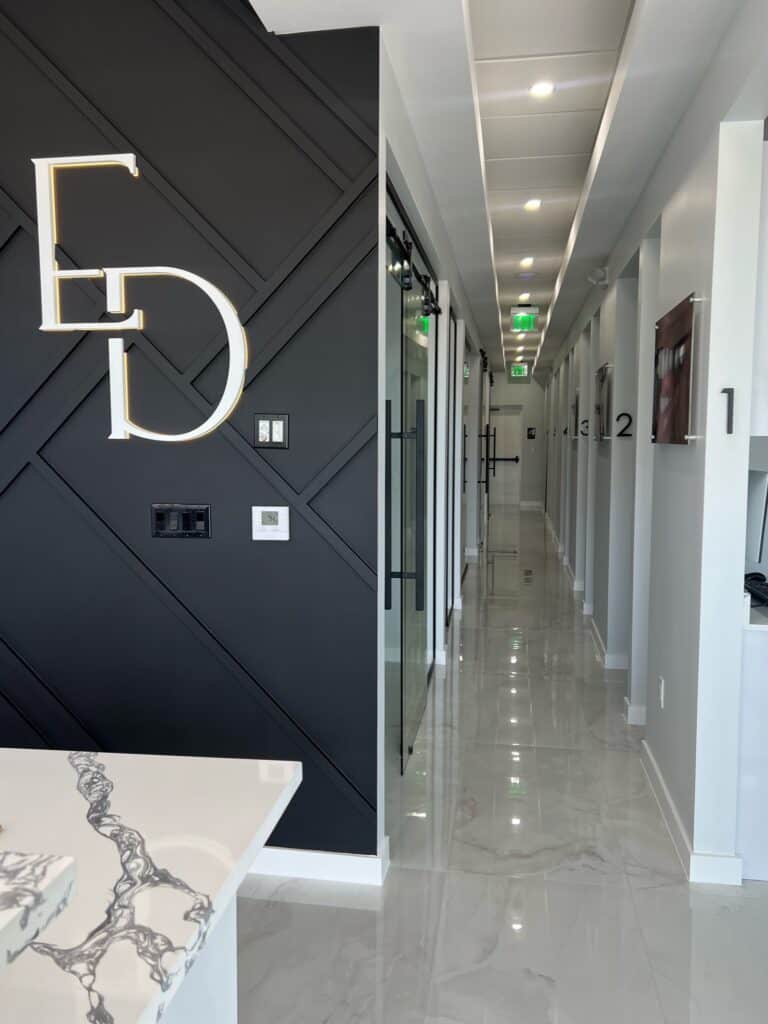 Modern dental treatment room at Ember Dental, 3307 W Hillsboro Blvd, Deerfield Beach